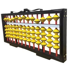Large Japanese Chinese Abacus Big Soroban Abacus For Teacher & Student 13 Digits